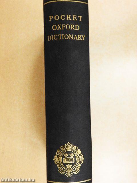 The Pocket Oxford Dictionary of Current English