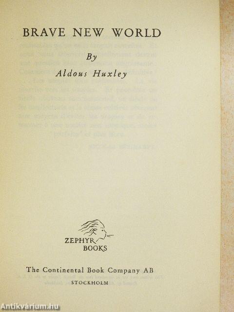 Brave New World
