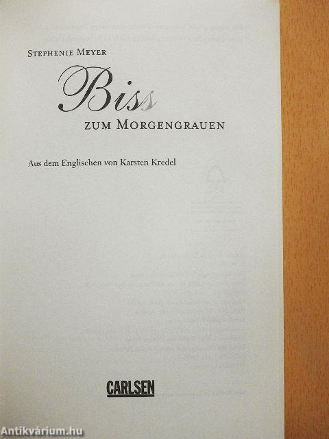 Biss zum Morgengrauen