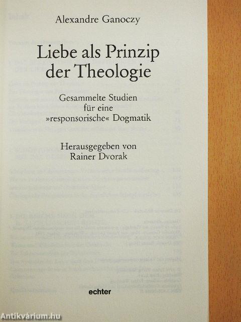 Liebe als Prinzip der Theologie
