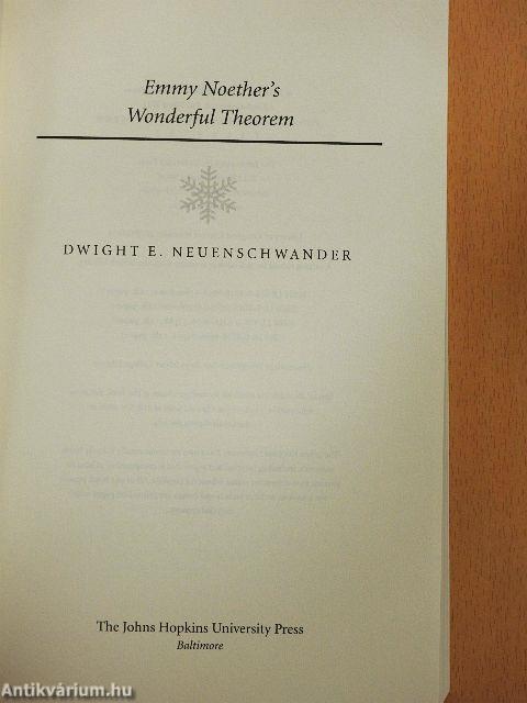 Emmy Noether's Wonderful Theorem