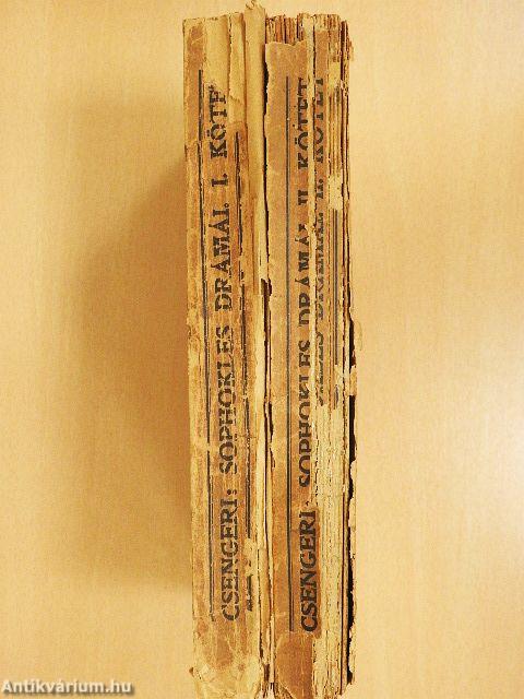 Sophokles drámái I-II. (rossz állapotú)