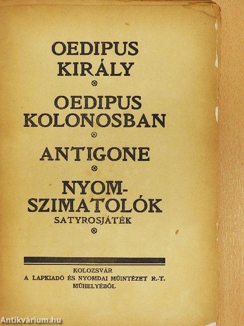 Sophokles drámái I-II. (rossz állapotú)