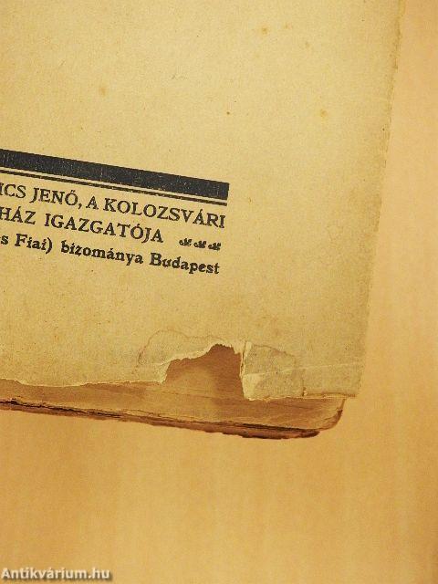 Sophokles drámái I-II. (rossz állapotú)