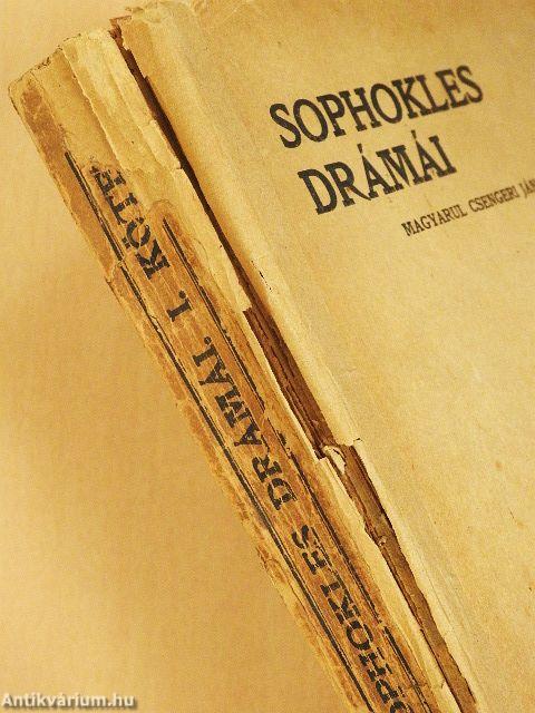 Sophokles drámái I-II. (rossz állapotú)