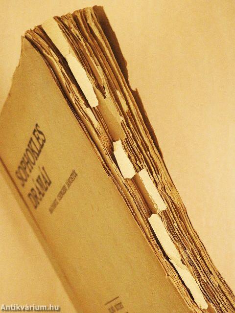 Sophokles drámái I-II. (rossz állapotú)