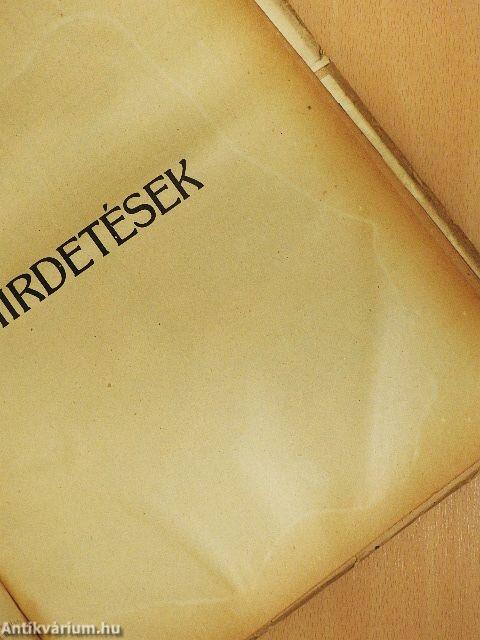 Magyarország helységnévtára 1926 (rossz állapotú)