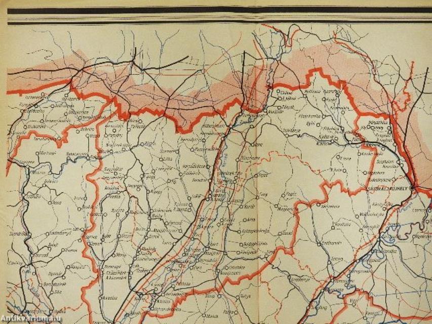 Magyarország helységnévtára 1926 (rossz állapotú)