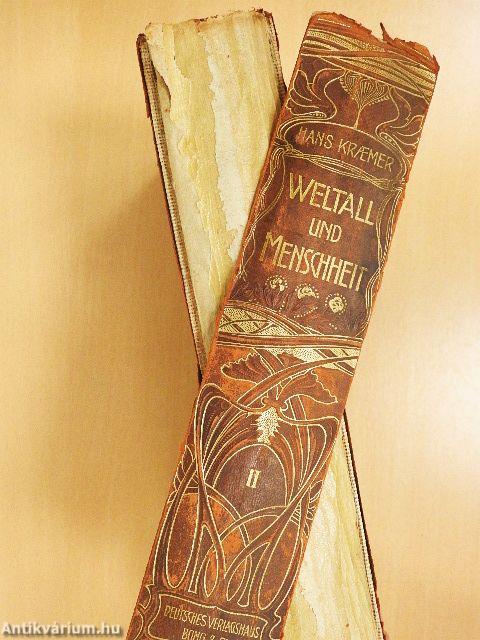 Weltall und Menschheit II. (gótbetűs) (rossz állapotú)