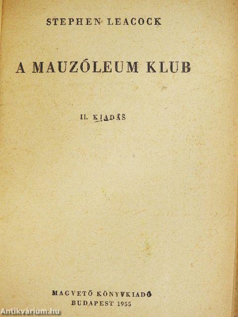 A mauzóleum klub