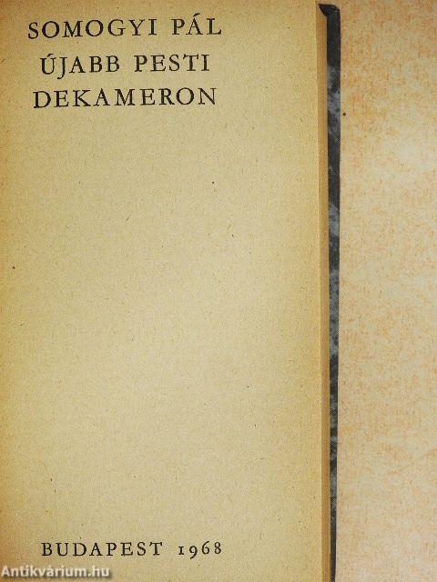 Újabb pesti dekameron