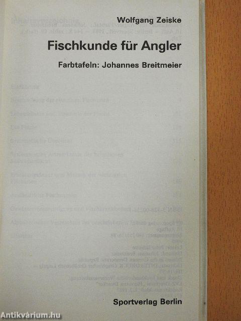 Fischkunde für Angler