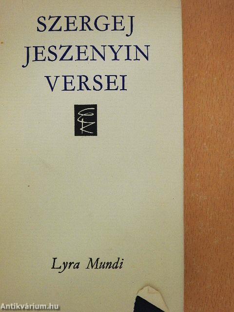 Szergej Jeszenyin versei
