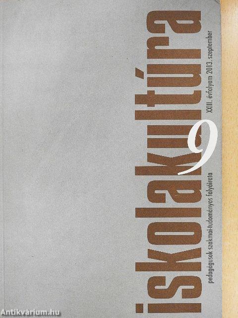 Iskolakultúra 2013. szeptember