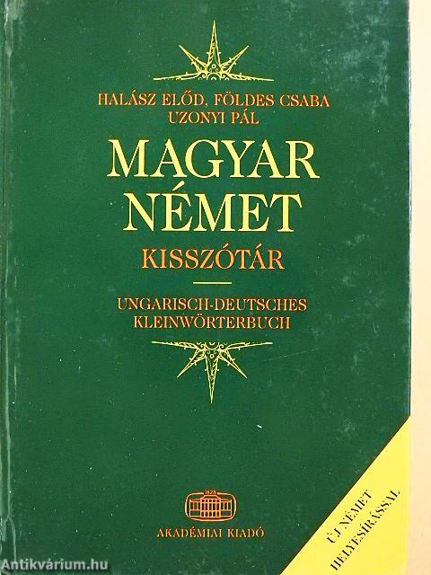 Magyar-német kisszótár