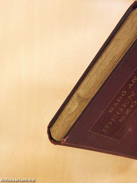 Idegen szavak szótára