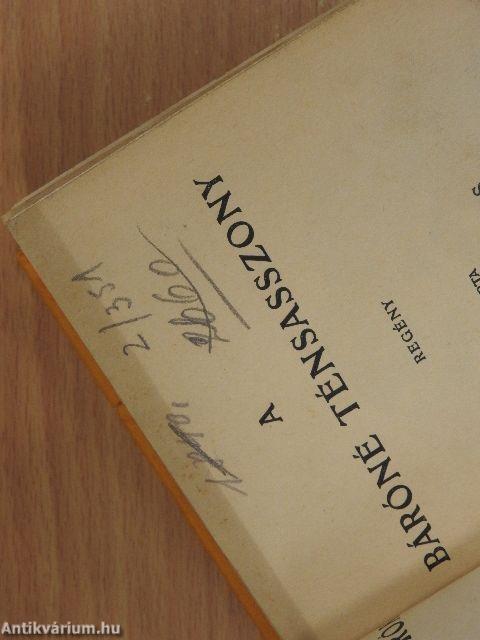 A báróné ténsasszony