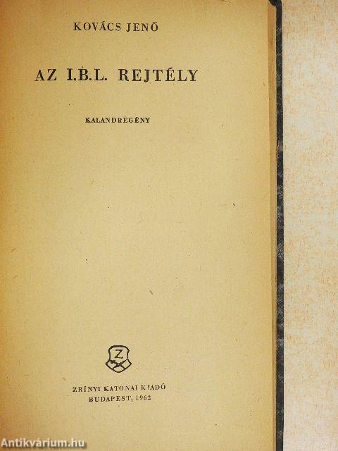 Az I.B.L. rejtély