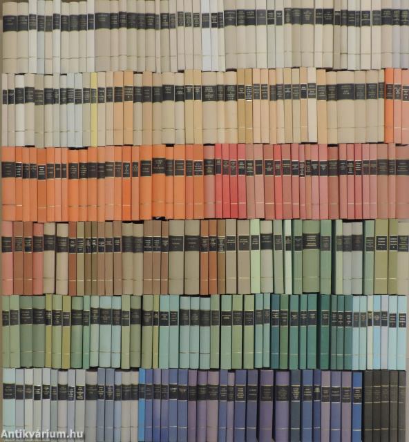 "260 kötet A világirodalom remekei sorozatból (nem teljes sorozat)"