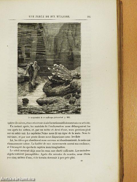 Vingt mille lieues sous les mers I-II. (rossz állapotú)