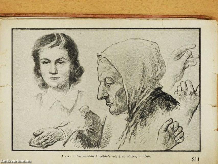 A rajzolás iskolája kezdettől a müvészetig (rossz állapotú)