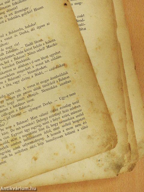 Maczkó úr újabb utazásai (rossz állapotú)