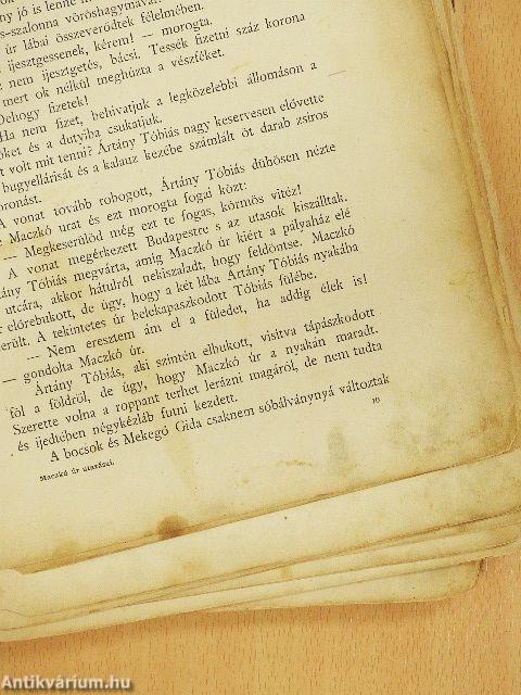 Maczkó úr újabb utazásai (rossz állapotú)