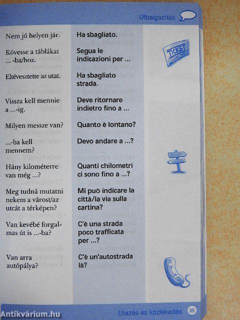 Kompakt útiszótár - Olasz