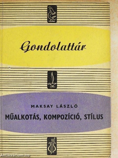 Műalkotás, kompozíció, stílus