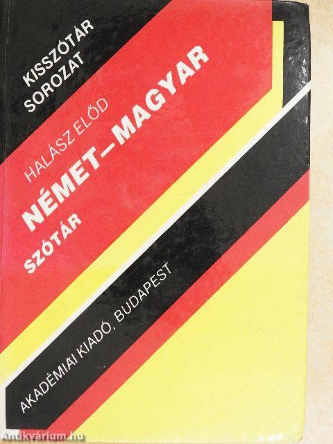 Német-magyar szótár
