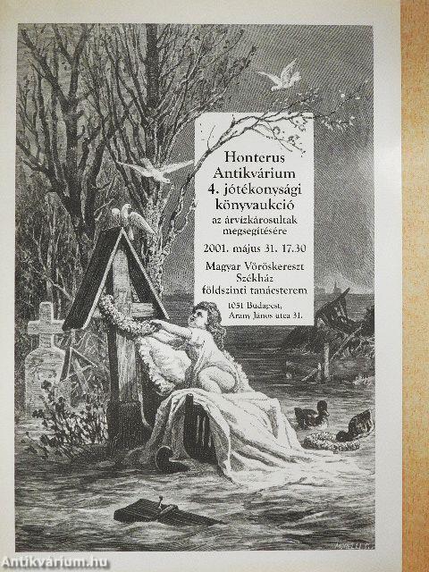 Honterus Antikvárium 4. jótékonysági könyvaukció az árvízkárosultak megsegítésére