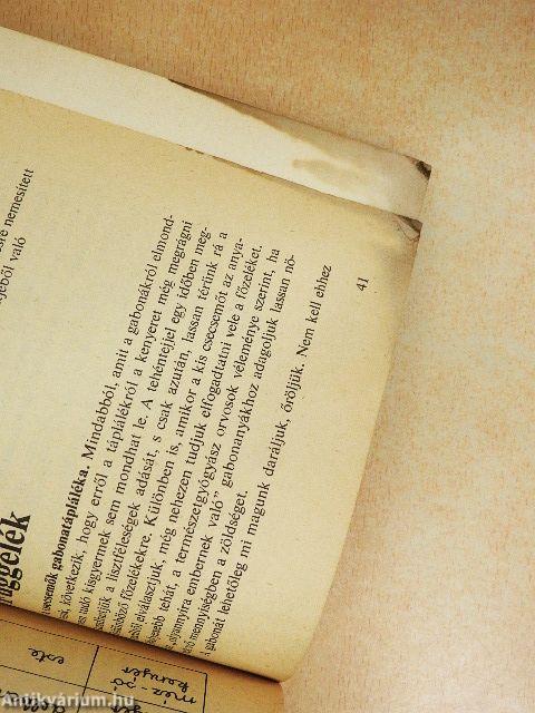 A teljes értékű kenyér