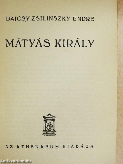 Mátyás király
