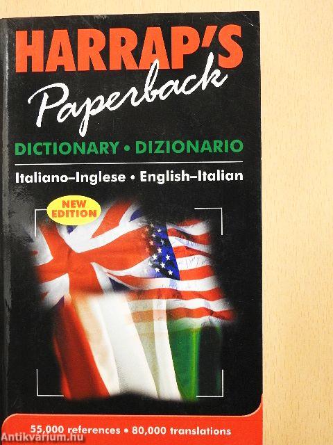 Harrap's Paperback Dictionary Italiano-Inglese, English-Italian