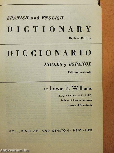 Spanish and English Dictionary