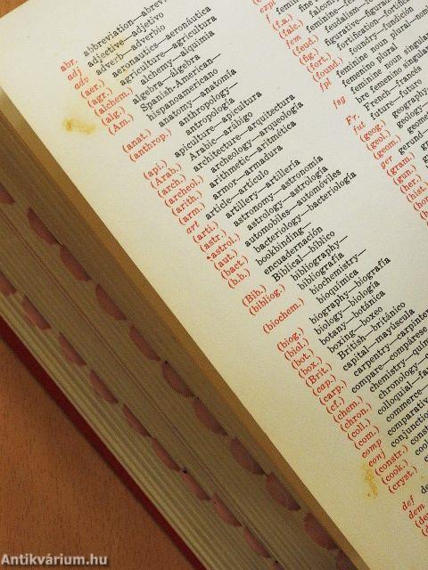 Spanish and English Dictionary