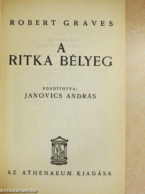 A ritka bélyeg
