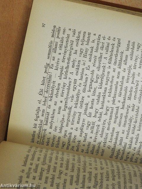 Az ethikai determinismus elmélete