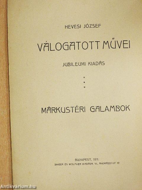 Márkustéri galambok