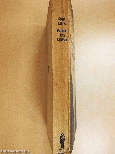 Materialista Lélektan