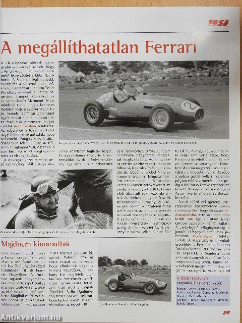 A Forma-1 krónikája