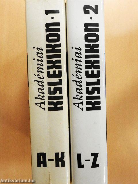 Akadémiai kislexikon 1-2.