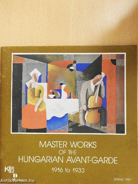 Masterworks of the Hungarian Avant-Garde 1916 to 1933