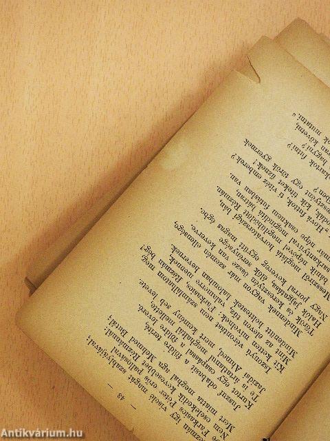 Gróf Zrínyi Miklós Szigeti veszedelme és kisebb költeményei (rossz állapotú)