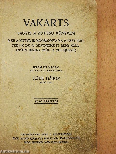 Vakarts (rossz állapotú)