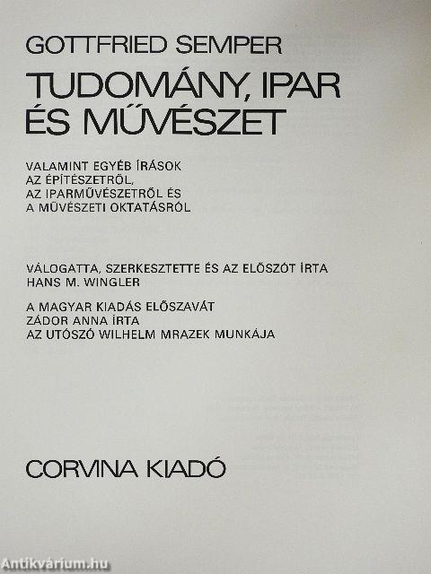 Tudomány, ipar és művészet