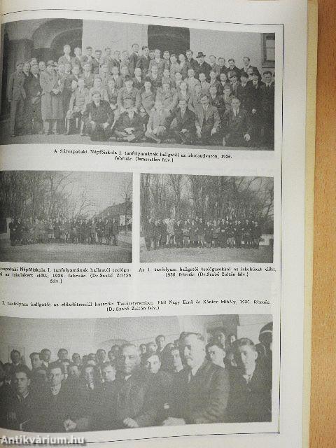 A sárospataki népfőiskola 1936-1986