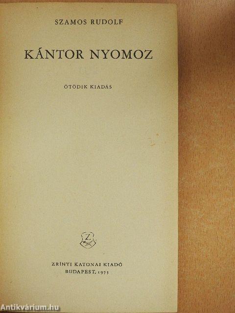Kántor nyomoz