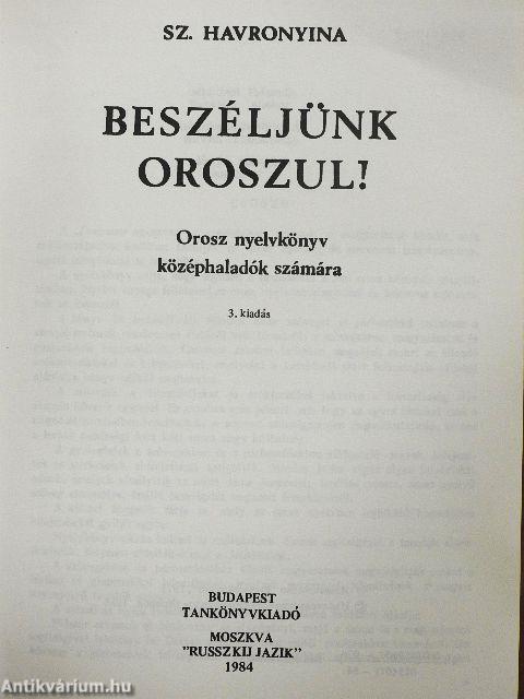 Beszéljünk oroszul!