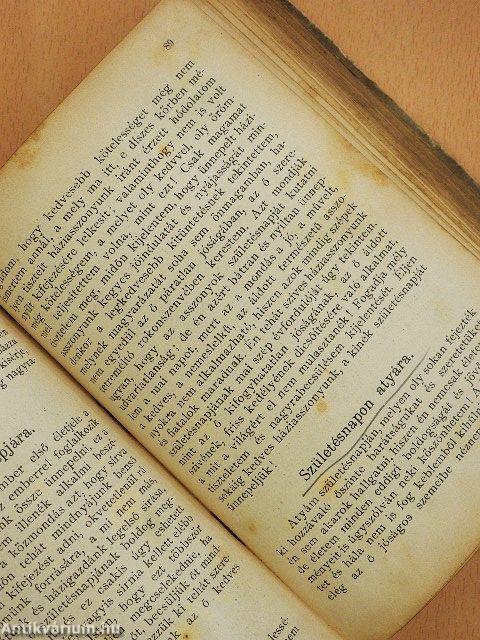 Magyar pohárköszöntő az életben előforduló minden alkalomra (rossz állapotú)